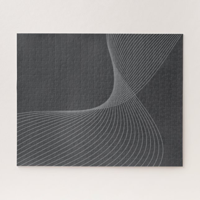 Puzzle Elegant, chic, simple, modern graphic pattern art (Horizontal)