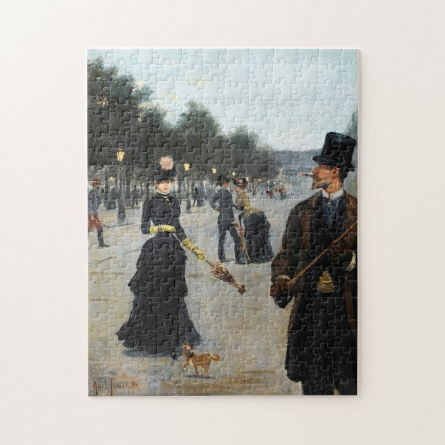 Puzzle Élégants à Paris | Louis Abel-Truchet (Vertical)