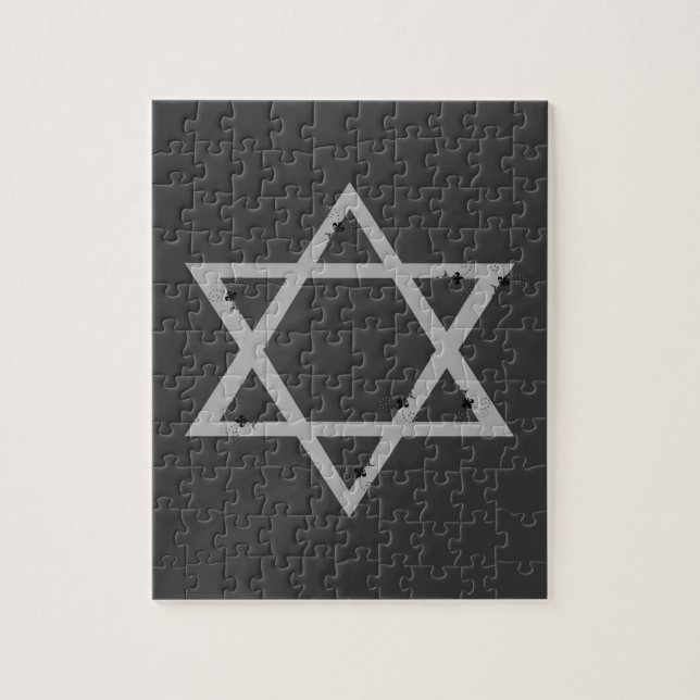 Puzzle elegent star of david (Vertical)