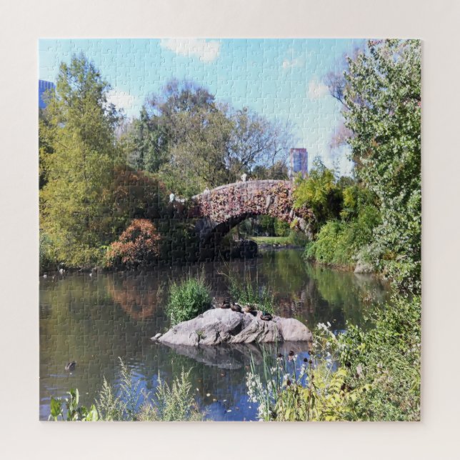 Puzzle Élément d'eau Central Park New York (Vertical)
