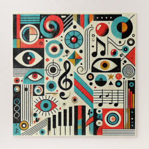 Puzzle Éléments musicaux et artistiques