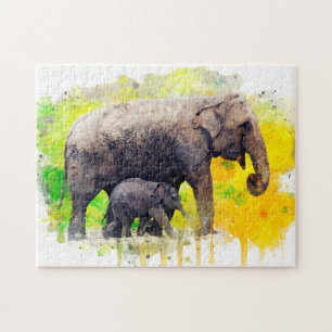 Puzzle Éléphant