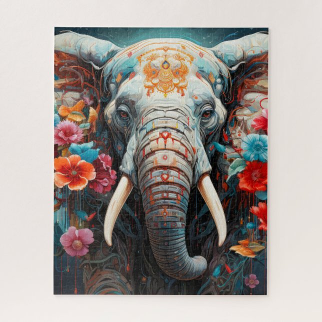 Puzzle Eléphant (Vertical)