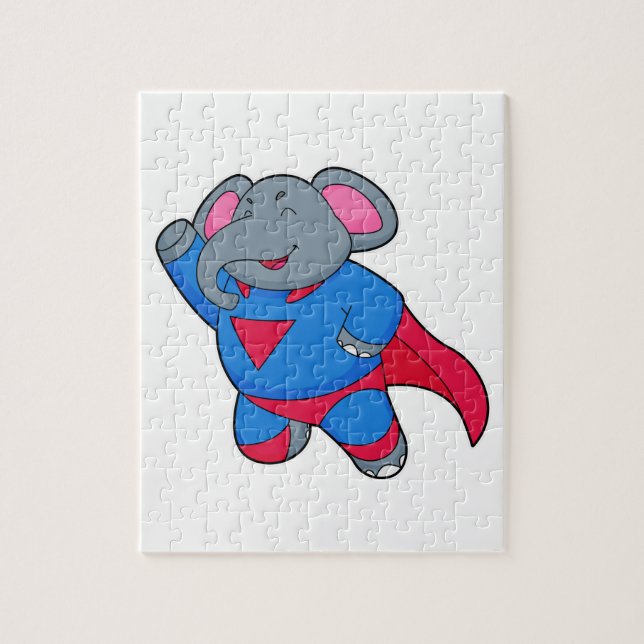 Puzzle Elephant (Vertical)