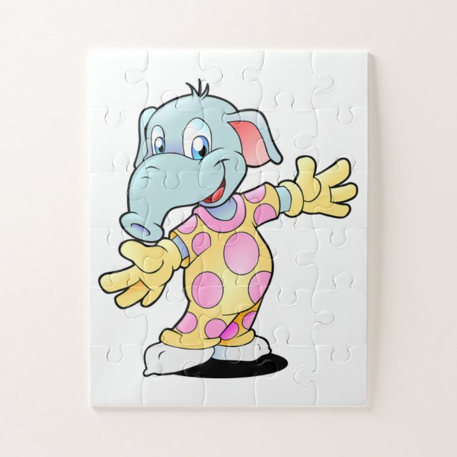 Puzzle Eléphant (Vertical)
