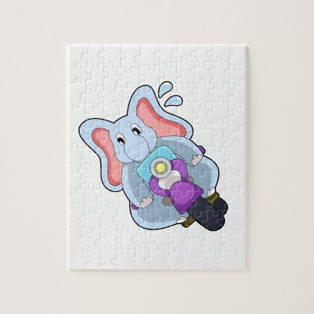 Puzzle Elephant comme vélo avec moto.PNG (Vertical)