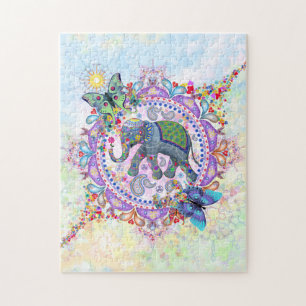 Puzzle Éléphant sacré