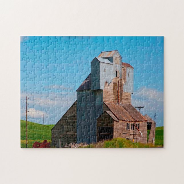 Puzzle Élévateur à grains Idaho. (Horizontal)