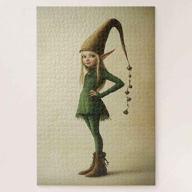 Puzzle Elfe forestier enchanté (Vertical)