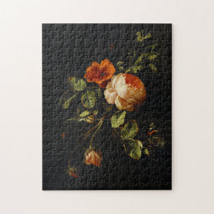 Puzzle Elias van den Broeck, Still Life avec des Roses