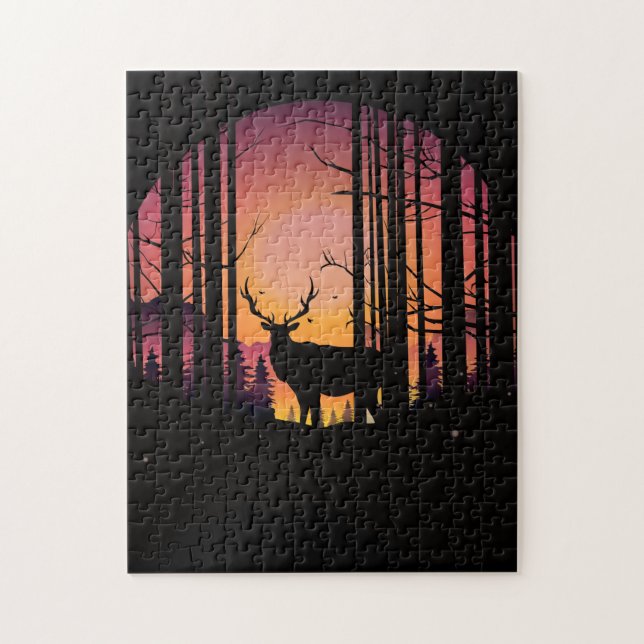 Puzzle Elks (Vertical)