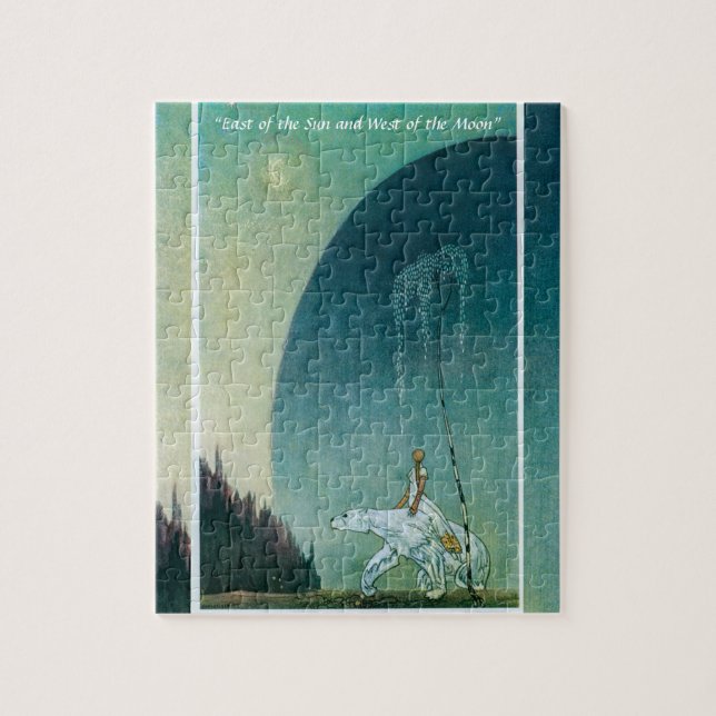 Puzzle Elle tendit à l'ours Kay Nielsen (Vertical)