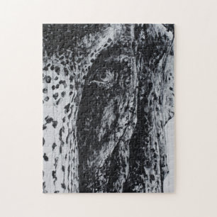 Puzzle Ellie Eléphant Art de la faune asiatique Jungle An