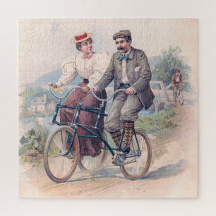 Puzzle Elopement du vélo, 1896
