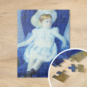 Puzzle Elsie dans une chaise bleue   Mary Cassatt