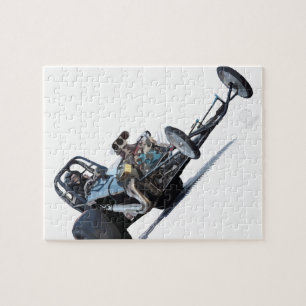 Puzzle Emballage d'entrave et voitures à moteur gonflé