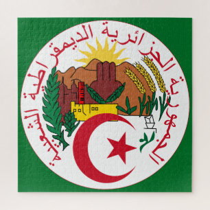 Puzzle emblème algérie