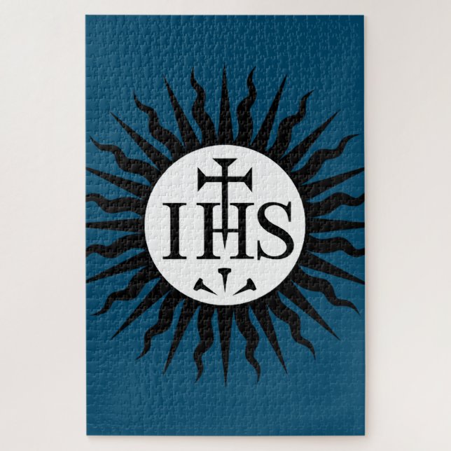 Puzzle Emblème de la Compagnie de Jésus Monogramme (Vertical)
