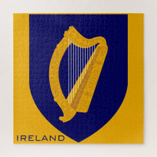 Puzzle emblème de l'Irlande