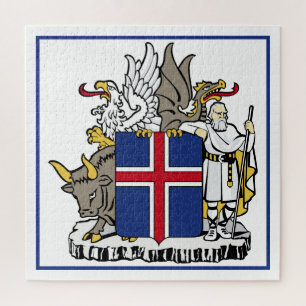 Puzzle emblème de l'islande