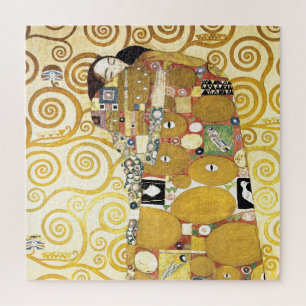 Puzzle Embrasser par Gustav Klimt Peinture Motif