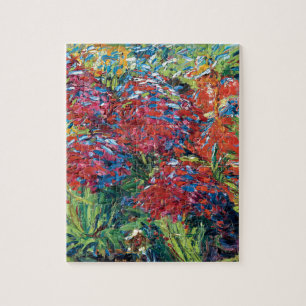 Puzzle Emil Nolde Fleurs Rouges Expressionnisme Beaux-Art