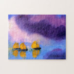 Puzzle Emil Nolde - Mer aux nuages violents et voiliers<br><div class="desc">Emil Nolde Sea with Violet Clouds and Three Sailboats 1946, aquarelle sur papier. Contrairement à des magasins similaires, Art Lover's Cafe présente des oeuvres d'art classiques à haute résolution qui ont été soigneusement restaurées, équilibrées et retouchées afin d'éliminer les taches et les artefacts que l'on trouve généralement dans la plupart...</div>