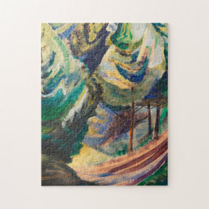 Puzzle Emily Carr Path Among Pines Paysage canadien