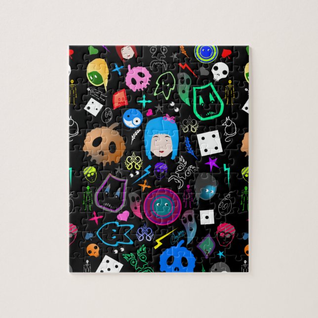 Puzzle Emo Halloween (Vertical)