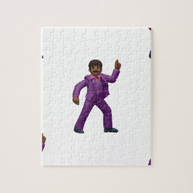 Puzzle Emoji Dancing Man (Vertical)