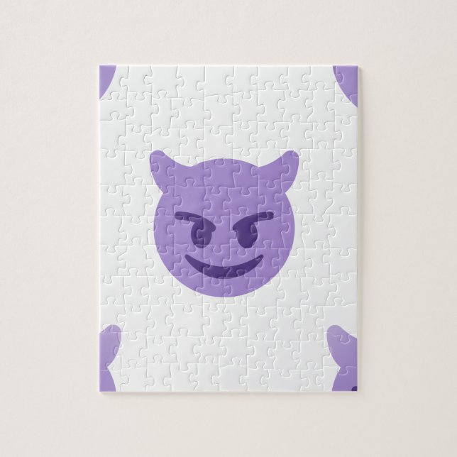 Puzzle emoji diable (Vertical)