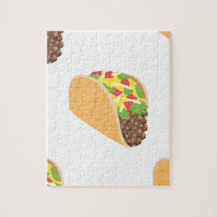 Puzzle emoji taco