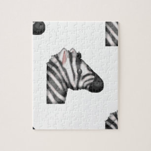 Puzzle emoji zebra