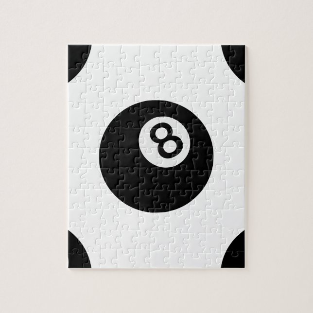 Puzzle émoticône huit balles (Vertical)