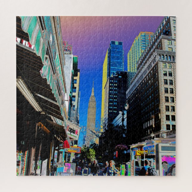 Puzzle Empire State Building du 42ème St New York (Vertical)