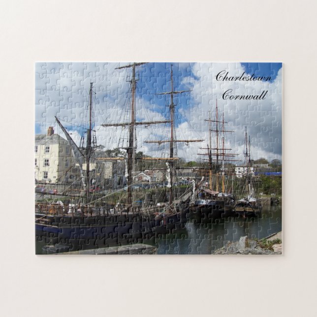 Puzzle Emplacement de Charlestown les Cornouailles (Horizontal)