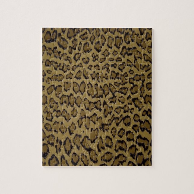 PUZZLE EMPREINTE DE LÉOPARD ANIMAL (Vertical)