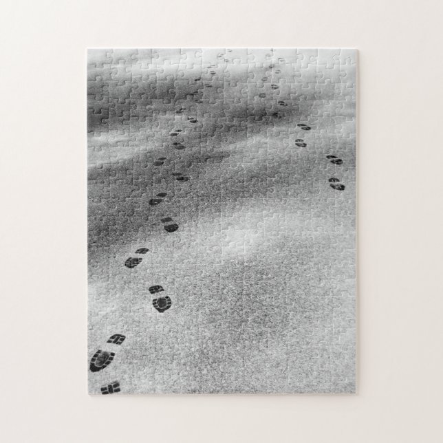 Puzzle Empreintes de neige (Vertical)