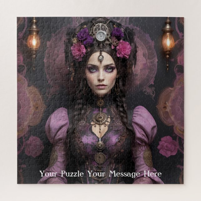 Puzzle Empress papillon gothique Mauve Splendor (Vertical)