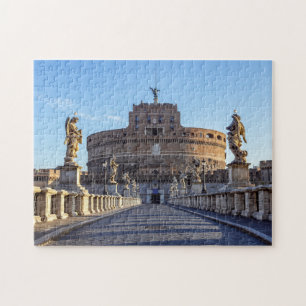 Puzzle Empty Ponte Sant'Angelo at dawn - Rome, Italy