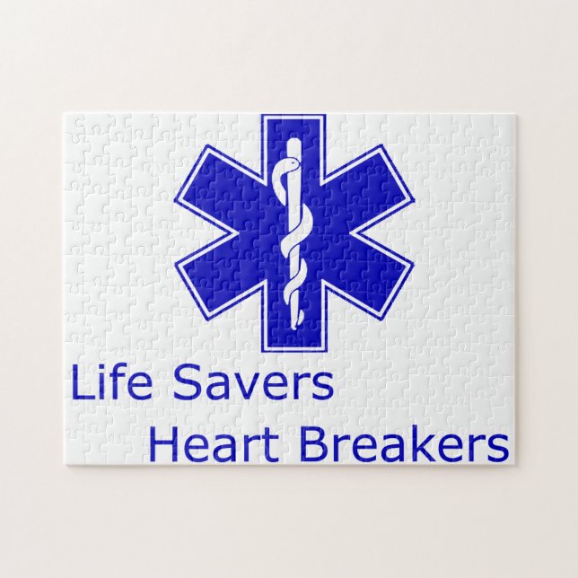 Puzzle EMS Paramedic EMT Fire Creative (Horizontal)
