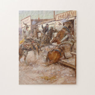 Puzzle En 1909 - Charles Marion Russell