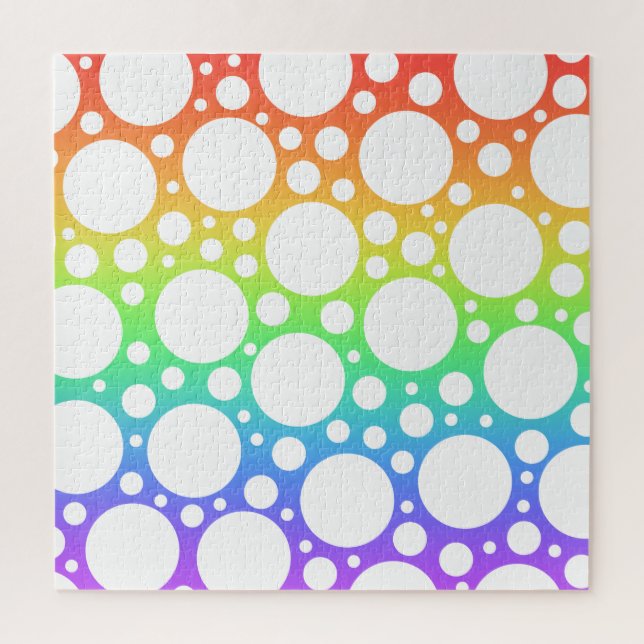 Puzzle en arc-en-ciel brillant (Vertical)