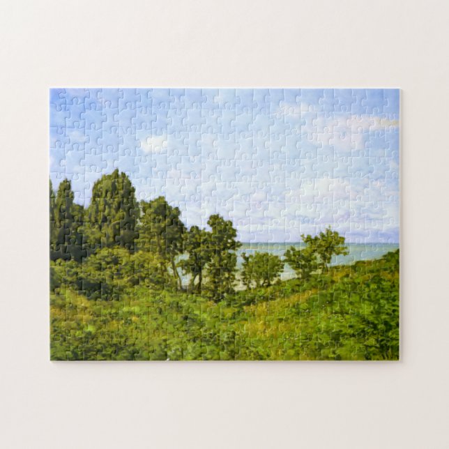 Puzzle En bord de mer Monet Fine Art (Horizontal)