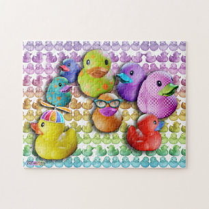 Puzzle en caoutchouc de Duckies