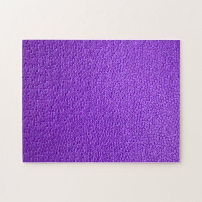 Puzzle en cuir violet (Horizontal)