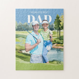 PUZZLE EN FORME DE CASSE-TÊTE Plus Grand Papa Phot