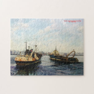 Puzzle En sortant à feaner/Saíndo à pêcher/Going fishing