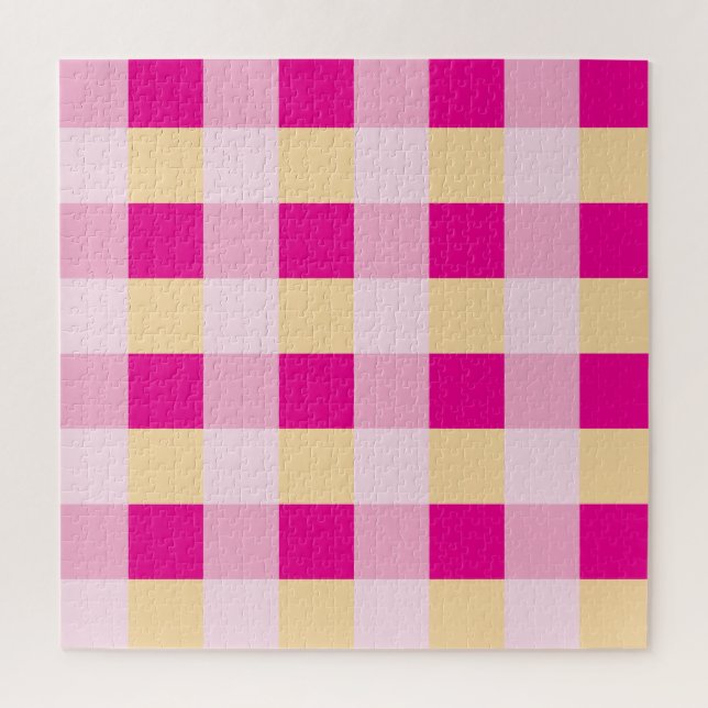 Puzzle en vichy Motif (Vertical)