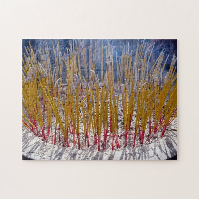 Puzzle Encens dans un temple - Zhongdian, Yunnan, Chine (Horizontal)